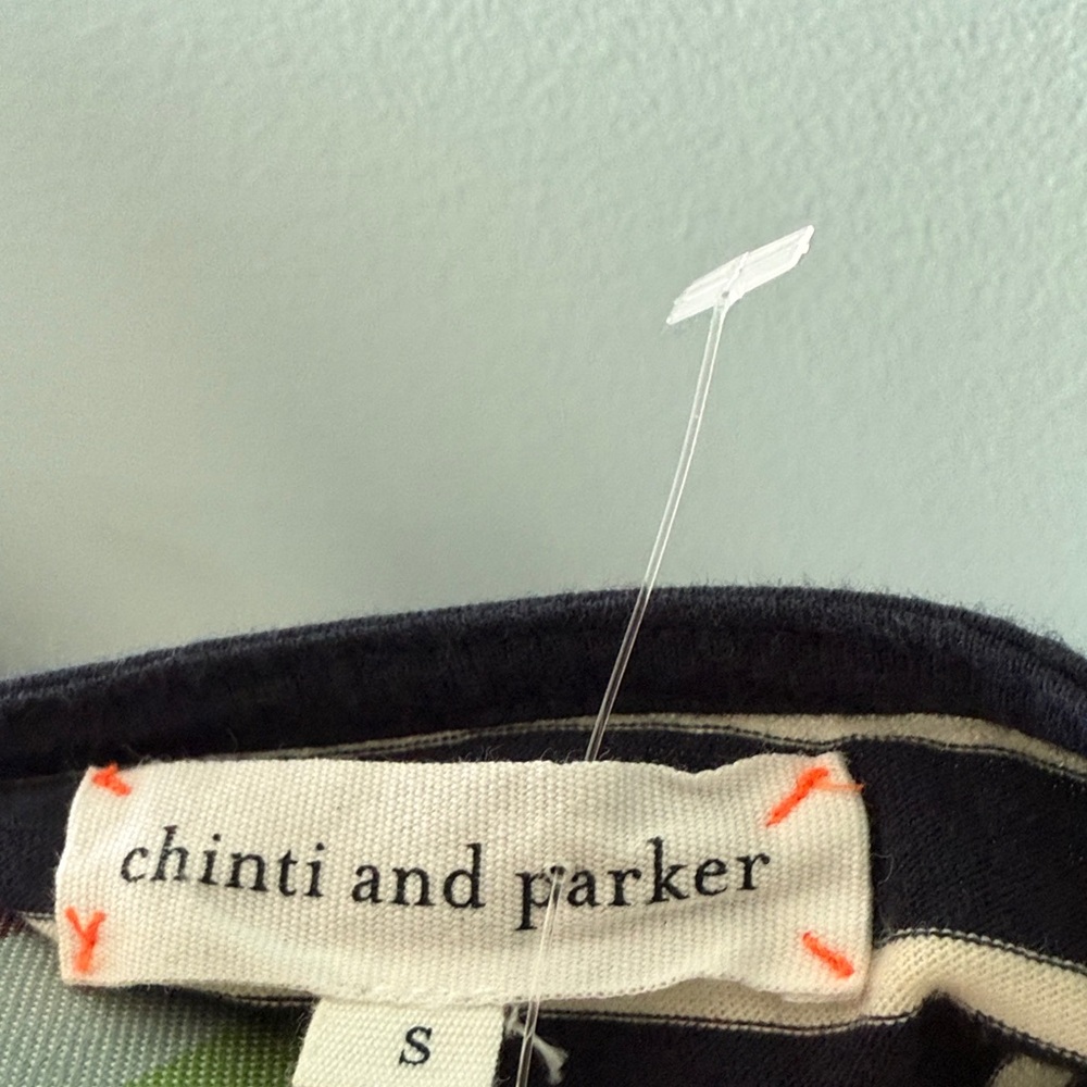 Chinti & Parker RARE Blue Marino Heart Top - Picture 3 of 5